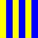 Insel Borkum Signalftaggen