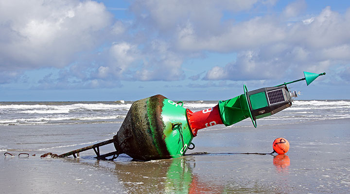Insel Borkum Gezeiten